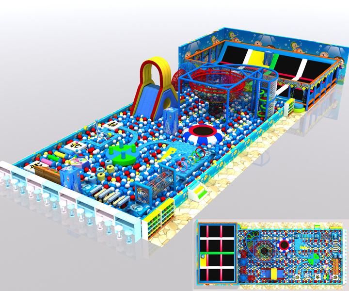 Indoor Soft Playground with Millions Balls