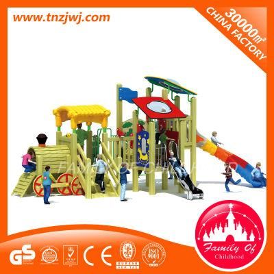 Outdoor Kindergarten School Wooden Commercial Playground Equipment