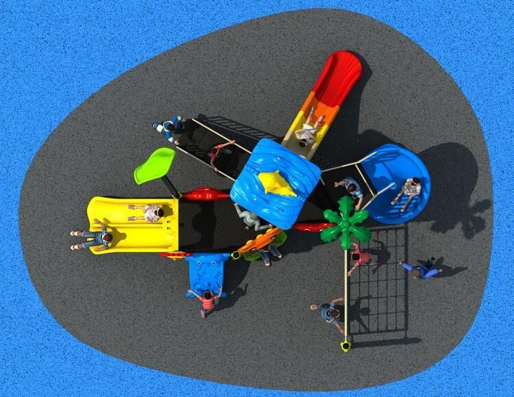 Outdoor Playground Children Slide Park Equipment