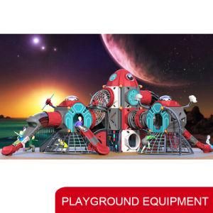 Outdoor Playground Plastic Slide of Climbing Series for Children Amusement Parks