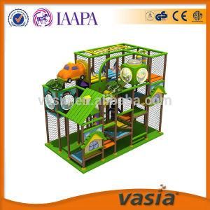 PVC Sponge and Wooden Strips Material and Indoor Playground Type Soft Play Equipment