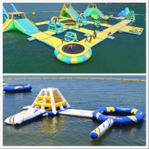 Customized Commercial Floating 0.9mm PVC Giant Inflatable Water Park