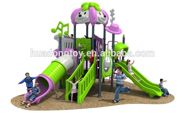 Wholesale Outdoor Slide Equipment Children Playground Plastic Slide
