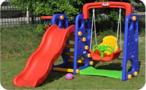 Indoor Playground Colorful Plastic Slide for Children