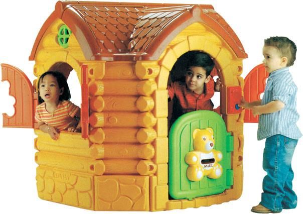 Indoor Plastic Game House, Schoool Children Playing Toys