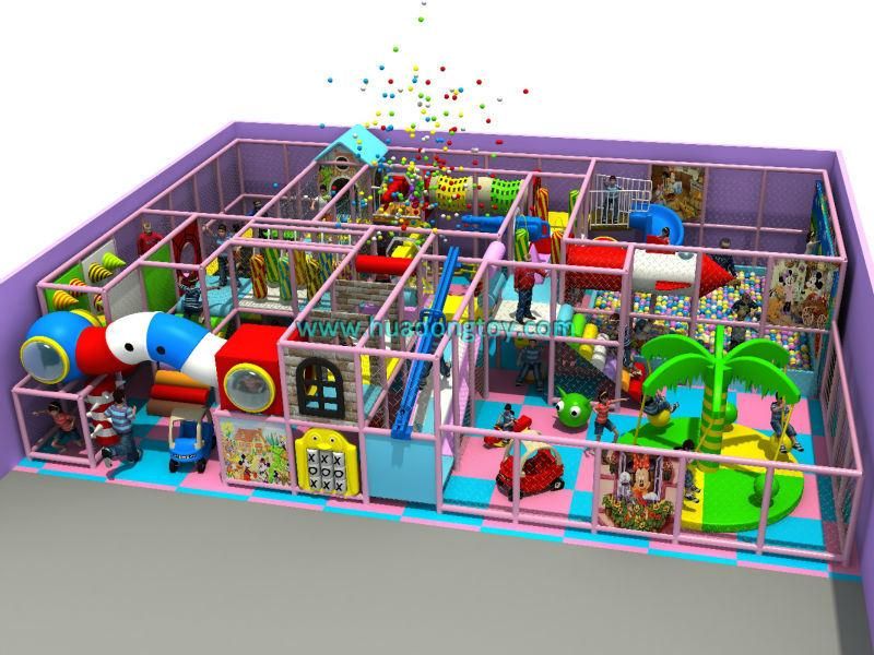 New Theme Kids Indoor Playground Design