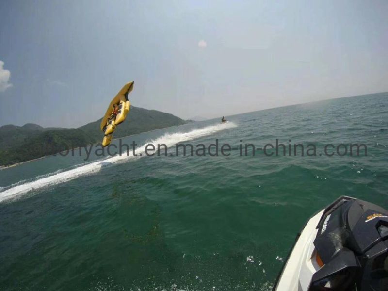 Commercial Inflatable Flyfish Banana Towable Tube Boat for Water Sports