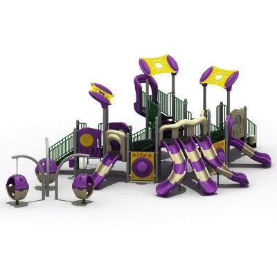 GS TUV Standard Plastic Slide Kids Toy Amusement Park Kids Water Park Games Kindergarten Modern Playsets Children Outdoor Playground Equipment