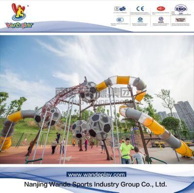 Plastic Toy Kid Slide Amusement Park Children Outdoor Playground Equipment