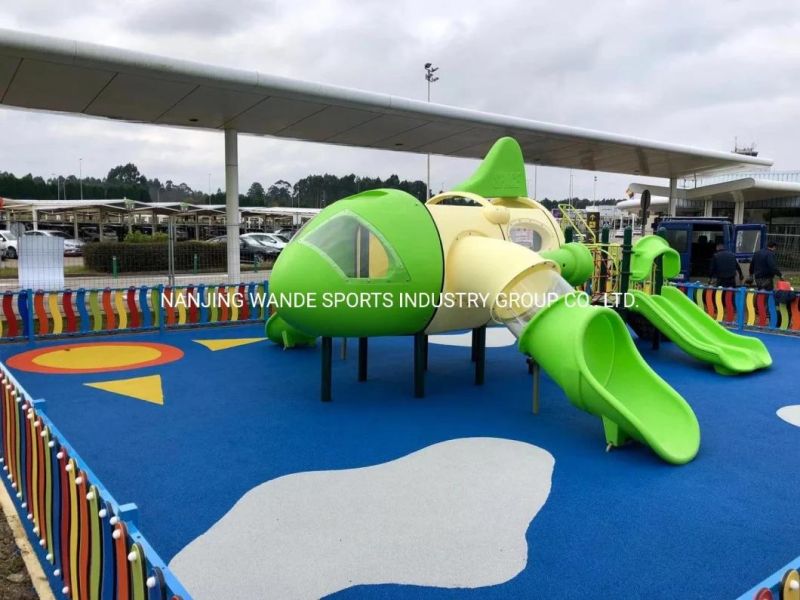Plastic Toy Slides Amusement Park Outdoor Playground Equipment