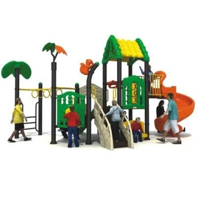 Customized Outdoor Kids Playground Amusement Park Equipment Slide Climbing 326b