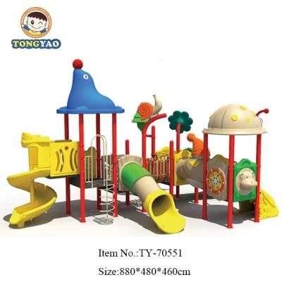 Plastic Outdoor Playground with Slide (Ty-70551)
