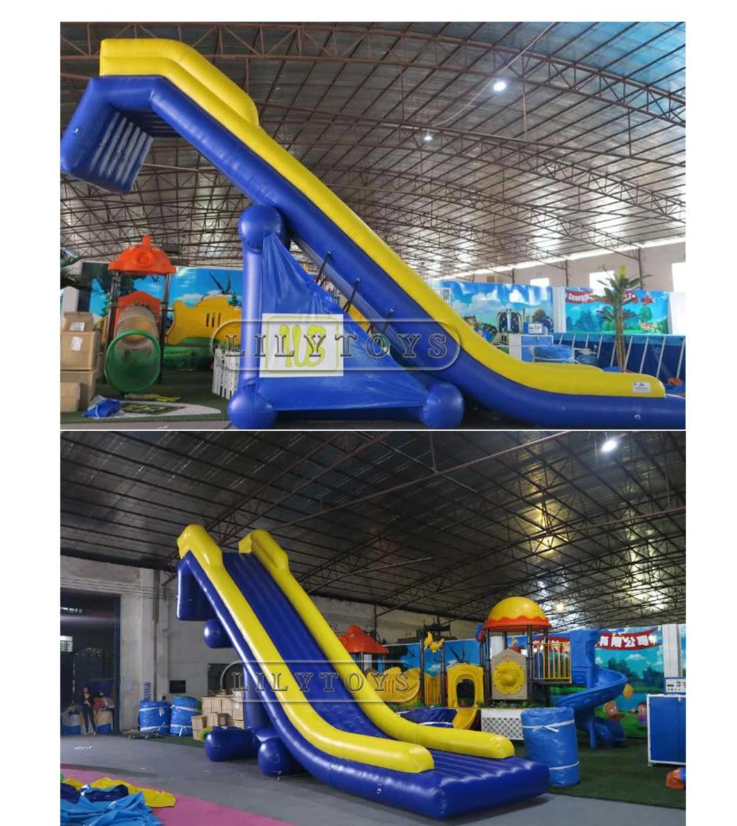 Yacht Inflatable Aqua Slide, Custom Inflatable Yacht Slide From Guangzhou