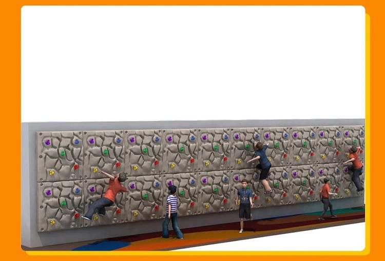 Large Kids LLDPE Outdoor Playground Jungle Gym Baby Rock Climbing Wall for Nursery School