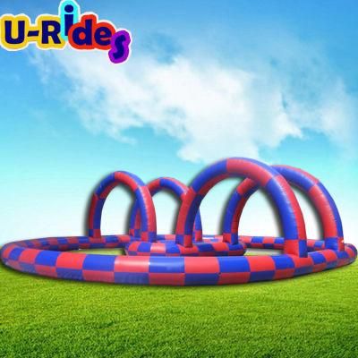 Portable Outdoor Inflatable Sport Game Zorb Ball Go Kart Inflatable Race Track