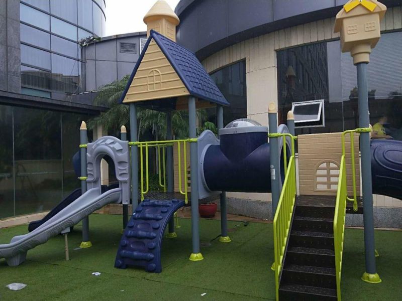 Kids′ Slides Equipment of Huadong Big Outdoor Playground Villa Series