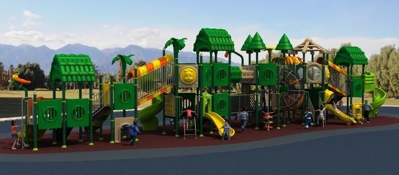 New Type Outdoor Playground Children Slide Park Equipment