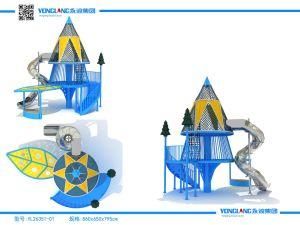 Outdoor Playground Children&prime;s Pipe Slide (26351-01)