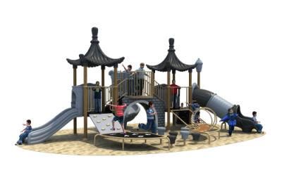 Chinoiserie Series Amusement Equipment Big Outdoor Playground Slide