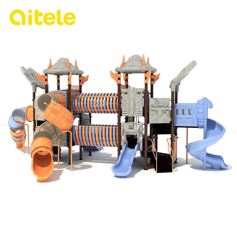 New Style Plastic Interstellar Craft Outdoor Playground for Kids