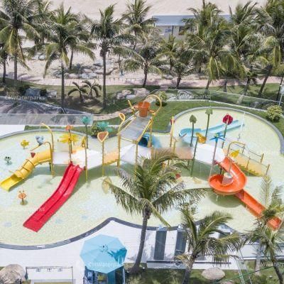 Hot Sale Fiberglass Water Slide Outdoor Luoyue Hotel, Beiluowan, Yangjiang Hotel