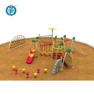 Amusement Park Toy Children Plastic Cheap Physical Training Slide Playground Equipment