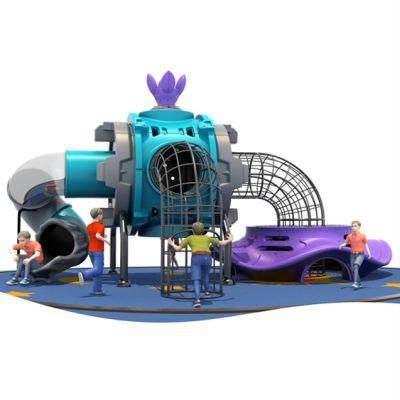 Farm Park Slide Climbing Adventure Equipment Outdoor Kids Playground Ym38