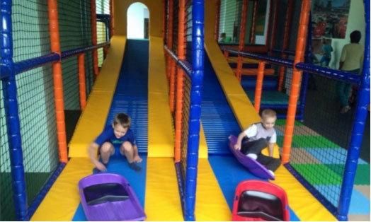 New Sporting Goods Amusement Park Donut Kids Indoor Playground Slide