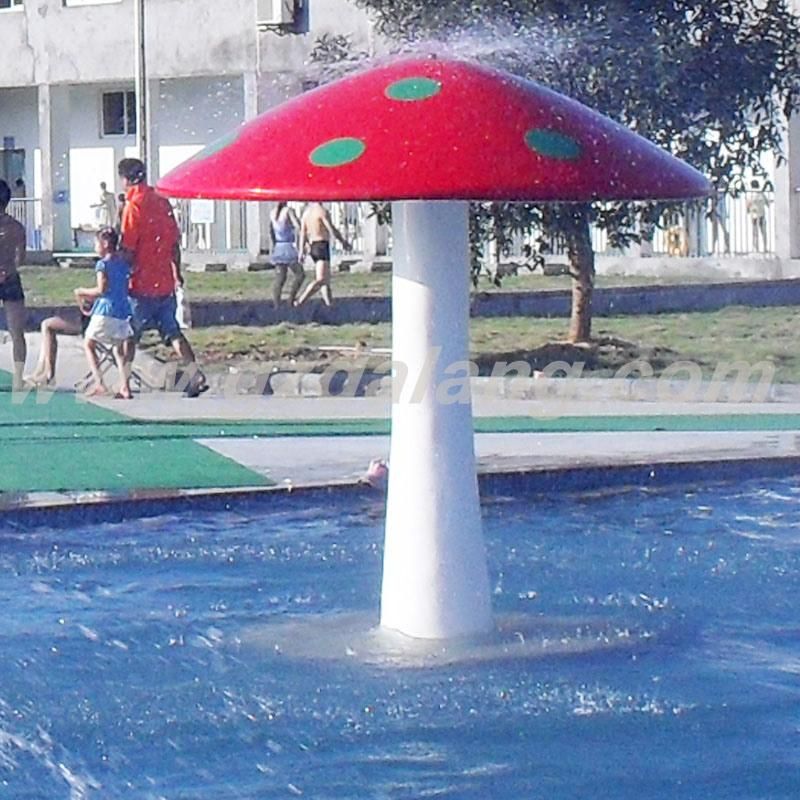 Water Spray Fiberglass Raining Mushroom