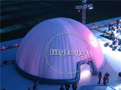 Wholesale Best Price Large Inflatable Lounge Dome Tent Inflatable White Dome Tent for Event