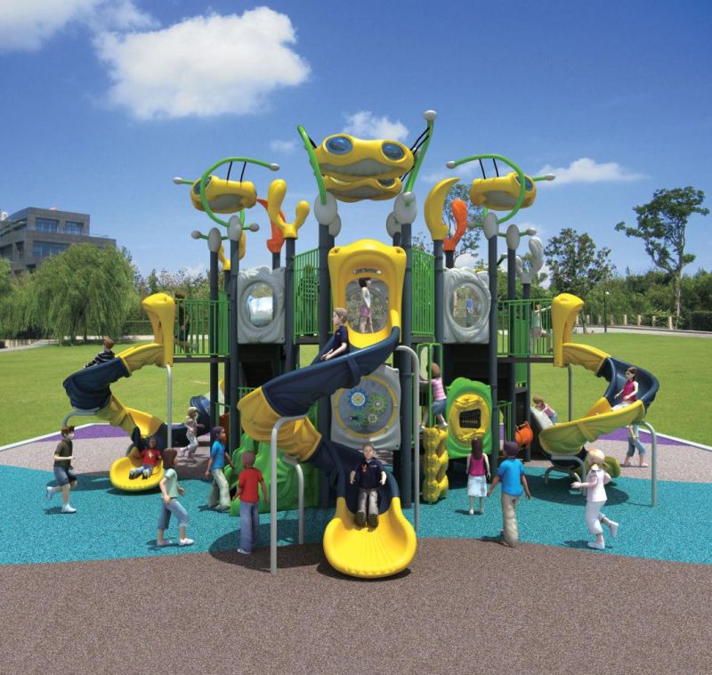 Children Plastic Commercial Slide Outdoor Playgroud (TY-70192)
