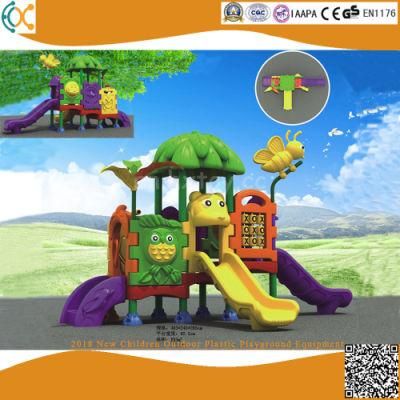 Plastic Outdoor Playground Slide Amusement Equipment with Ce/SGS Certification
