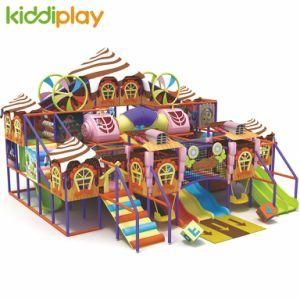 Children Kids Chocolate Candy Theme Entertainment Commercial Indoor Playground Naughty Castle
