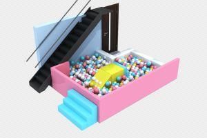 Small Kids Play Center Ball Pit, Slider