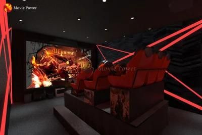 Wonderful Experience 7D Cinema Simulator Screaming Feeling 7D Theater Equipment