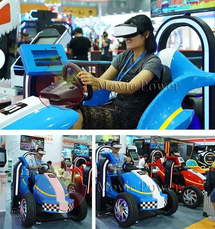 Virtual Reality 360 Vision 9d 3 Screen Car Racing Simulator