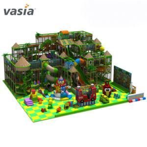 China Factory High Quality Customized Big Kids Plastic Indoor Playground with Trampoline Park