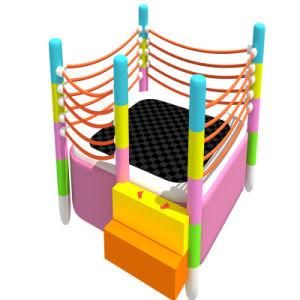 2018 Enjoyable Jumping Indoor Trampoline with Safety System