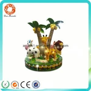 Indoor Animals Amusement Park Kids Carousel Game Machine