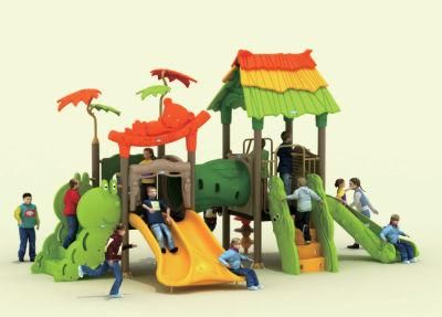 Outdoor Big Plastic Slides Children Toys Amusement Park