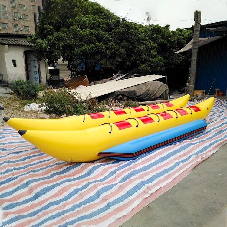 Factory Direct Outdoor Inflatable Banana for Riding on Water