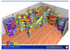 Warrior Castle Charactors Indoor Playground Equipment