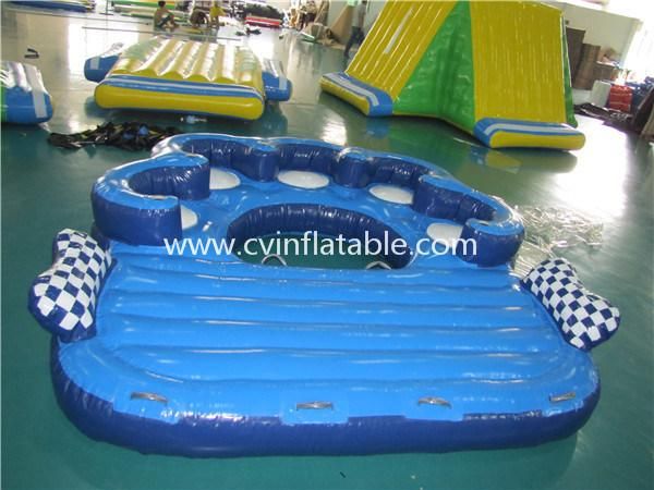 Inflatable Water Floating Bed Chair Inflatable Float Island