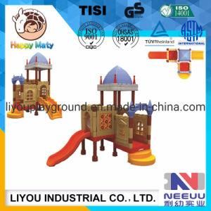 Worldstar Intdoor Children Plastic Playground Equipment Sets Kisd Slide
