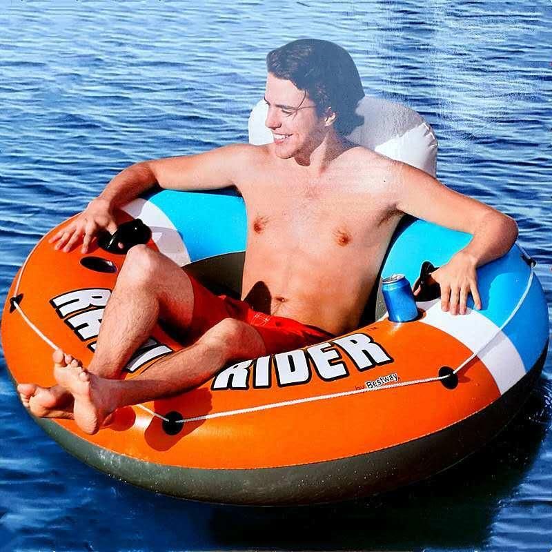 PVC Inflatable River Tube Run Pool Floating Above Water for Adults Inflatable River Run Tube