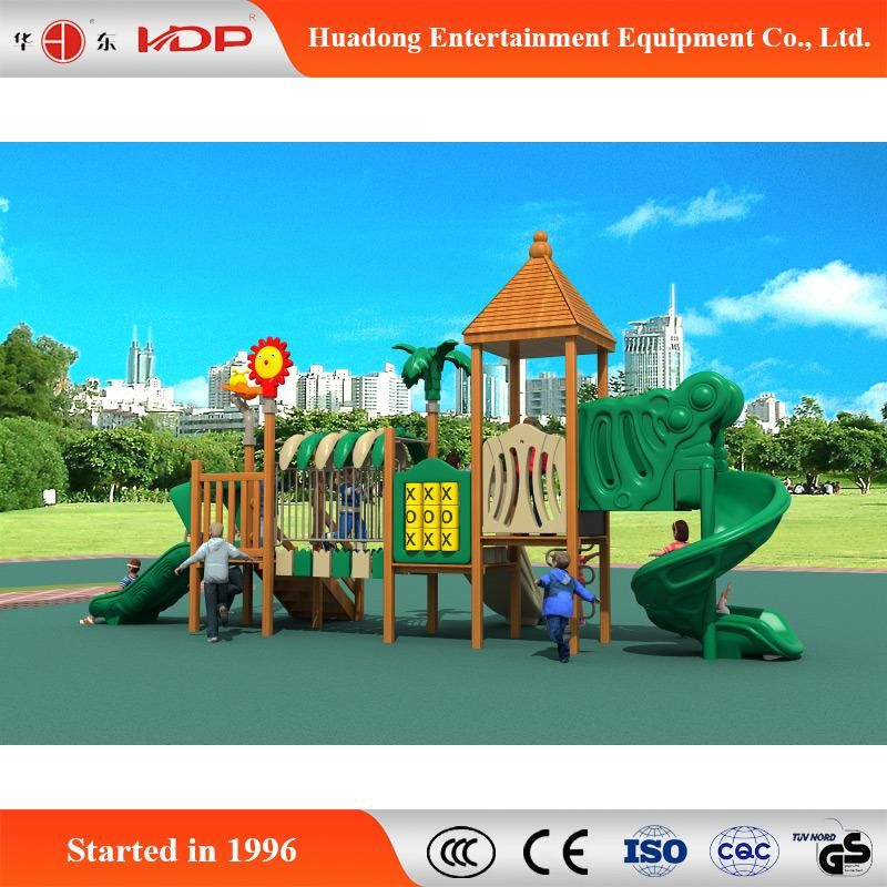 Animal Series Children Playground Amusement Funny Slide (HD-MZ046)