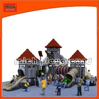 Certified Funny Children Outdoor Playground with Slide (5220A)