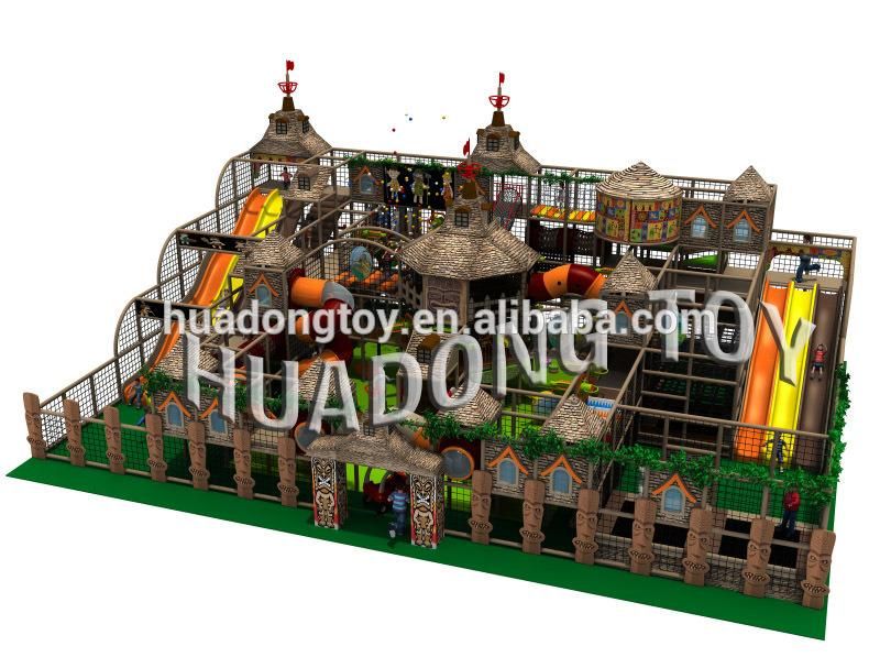 Naughty Castle Large Amusement Park Outdoor Playground Equipment HD15b-011A