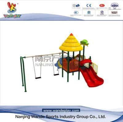 Wandeplay Swing Combination Amusement Park Children Outdoor Playground Equipment with Wd-Zd028