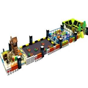 Happy Kids Entertainment Fibreglass Indoor Playground for Park